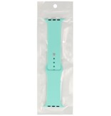 Classic Classic Smartwatch Bandje 42/44/45/49 mm - 9 holes - Model : L - Turquoise