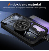 Smart Smart Magnetic with 360 Degree Stand Case for Samsung Galaxy S26 - Black