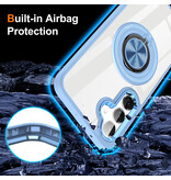 Smart Funda magnética inteligente con soporte de 360 grados para Samsung Galaxy S26 - Azul