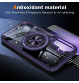 Smart Smart Magnetisk med 360 Graders Stand Cover til Samsung Galaxy S26 - Lilla