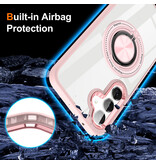 Smart Smart Magnetic with 360 Degree Stand Case for Samsung Galaxy S26 - Pink