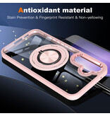 Smart Smart Magnetic with 360 Degree Stand Case for Samsung Galaxy S26 - Pink