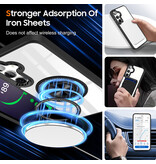 Smart Custodia magnetica intelligente con supporto a 360 gradi per Samsung Galaxy S26 Plus - Nero