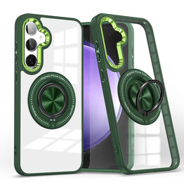 Smart Custodia magnetica con supporto a 360 gradi per Samsung Galaxy S26 Plus - Verde