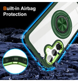 Smart Smart Magnetisk med 360 Graders Stand Cover til Samsung Galaxy S26 Plus - Grøn