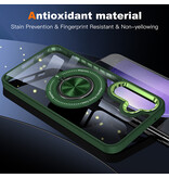 Smart Smart Magnetisk med 360 Graders Stand Cover til Samsung Galaxy S26 Plus - Grøn