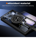 Smart Custodia magnetica intelligente con supporto a 360 gradi per Samsung Galaxy S26 Ultra - Nero