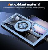 Smart Funda magnética inteligente con soporte de 360 grados para Samsung Galaxy S26 Ultra - Azul