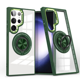 Smart Étui magnétique avec support à 360° pour Samsung Galaxy S26 Ultra - Vert