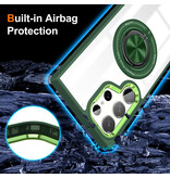 Smart Smart Magnetic with 360 Degree Stand Case for Samsung Galaxy S26 Ultra - Green