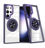 Smart Étui magnétique intelligent avec support à 360° pour Samsung Galaxy S26 Ultra - Violet