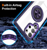 Smart Smart Magnetisk med 360 Graders Stand Cover til Samsung Galaxy S26 Ultra - Lilla