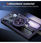 Smart Smart Magnetic met 360 Graden Standaard Hoesje voor Samsung Galaxy S26 Ultra - Paars