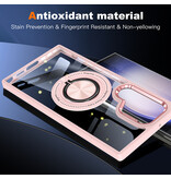 Smart Smart Magnetic with 360 Degree Stand Case for Samsung Galaxy S26 Ultra - Pink