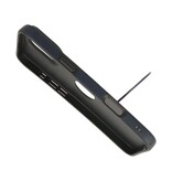 KaiYue Magsafe læderlook med standardcover til iPhone 16 Pro - marineblå