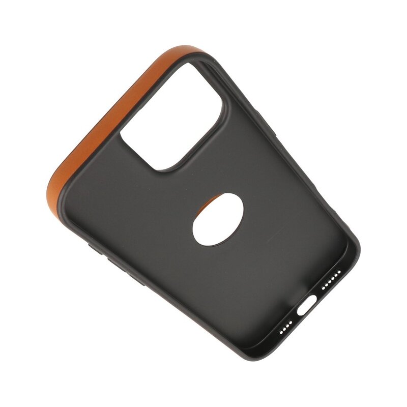 KaiYue Magsafe Leather Look with Standard Case for iPhone 16 Pro Max - Brown