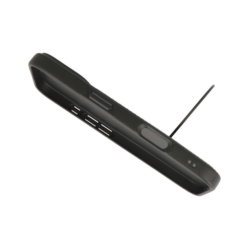 KaiYue Magsafe Lederoptik-Schutzhülle mit Standardgehäuse für iPhone 17 – Schwarz