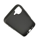 KaiYue Magsafe læderlook med standardcover til iPhone 17 - sort