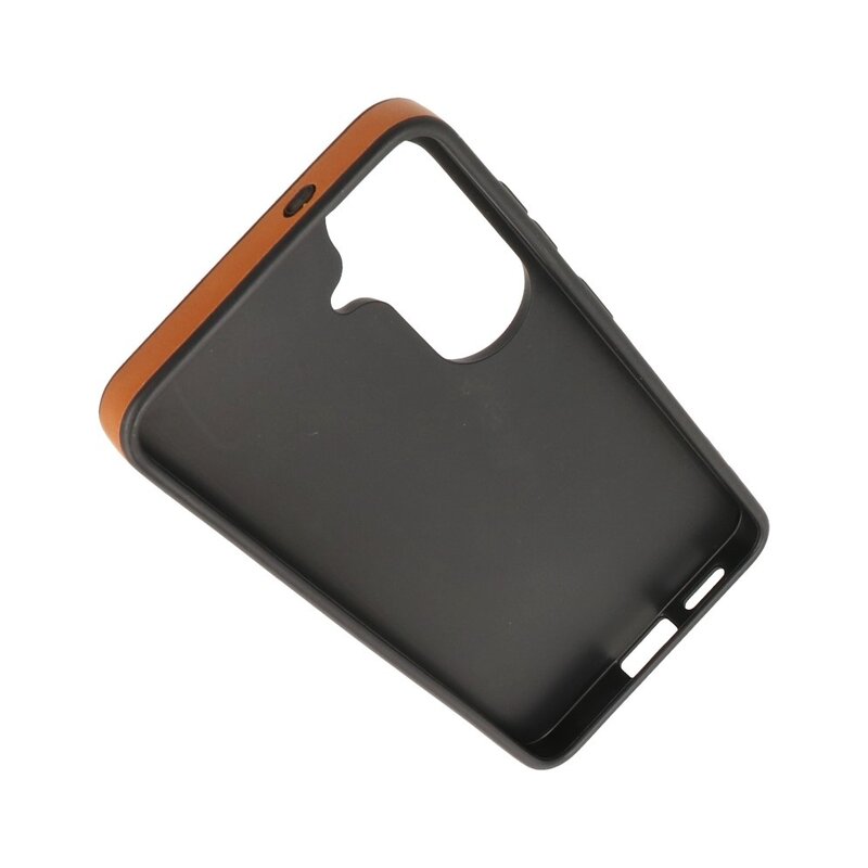 KaiYue Custodia Magsafe in similpelle con standard per Samsung Galaxy S26 Plus - Marrone