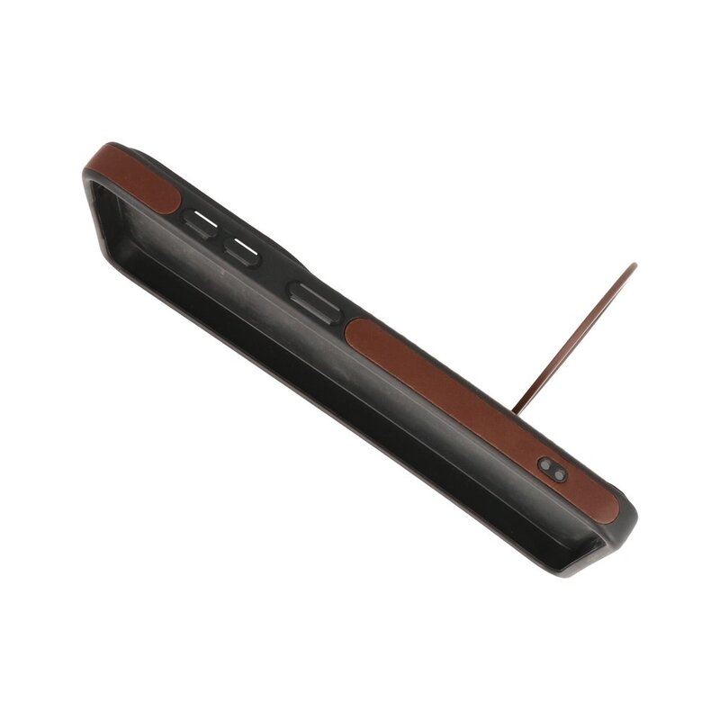 KaiYue Magsafe Leather Look with Standard Case for Samsung Galaxy S26 Plus - Mocca