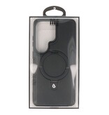 KaiYue Magsafe Læderlook med Standard Cover til Samsung Galaxy S26 Ultra - Sort