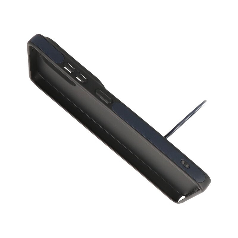 KaiYue Magsafe Lederlook met Standaard Hoesje voor Samsung Galaxy S26 Ultra - Navy