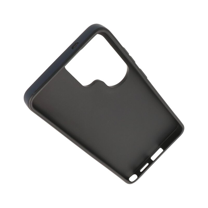 KaiYue Custodia Magsafe in similpelle con standard per Samsung Galaxy S26 Ultra - Blu navy