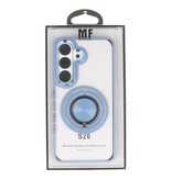 Smart Custodia magnetica intelligente con supporto a 360 gradi per Samsung Galaxy S26 - Blu