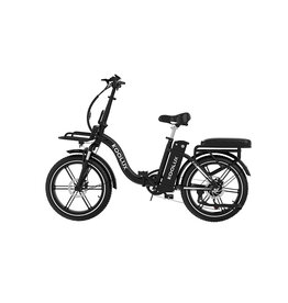 KOOLUX Elektrische fiets - Opvouwbare E-bike - X16 - 48v 15.6 AH - Zwart