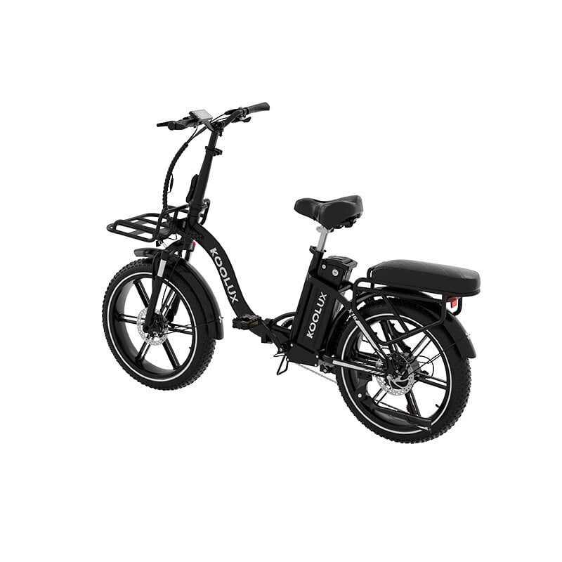 KOOLUX Bicicletta elettrica KOOLUX - E-bike pieghevole X16 - 48 V 15,6 Ah - 250 W - 70-150 km - Nera
