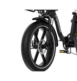 KOOLUX KOOLUX elcykel - Sammenklappelig elcykel X16 - 48v 15.6 AH - 250W - 70-150 KM - Sort