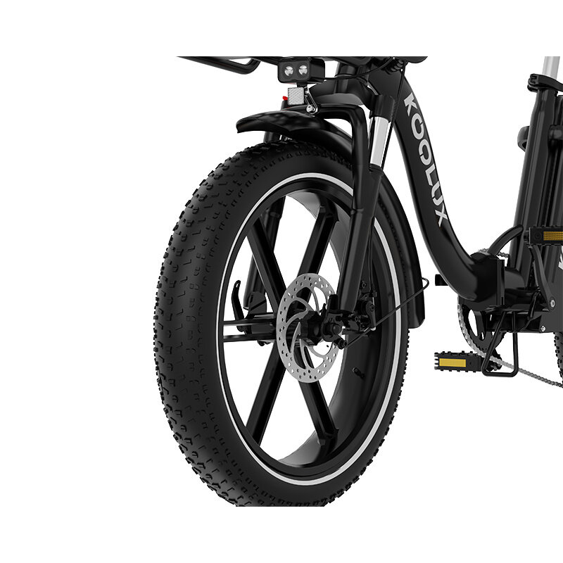 KOOLUX Vélo électrique KOOLUX - Vélo électrique pliable X16 - 48 V 15,6 Ah - 250 W - Autonomie : 70-150 km - Noir