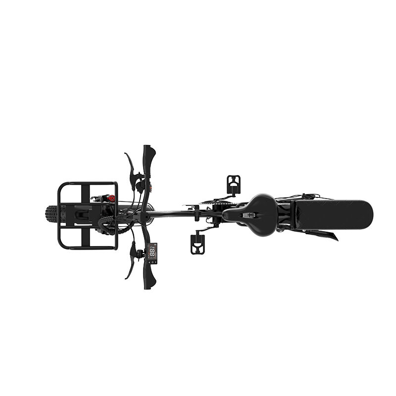 KOOLUX KOOLUX Elektrofahrrad – Faltbares E-Bike X16 – 48 V 15,6 Ah – 250 W – 70–150 km Reichweite – Schwarz