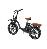KOOLUX KOOLUX elektrische fiets - Opvouwbare E-bike X16 - 48v 15.6 AH - 250W - 70-150 KM - Grijs