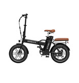 KOOLUX Bicicletta elettrica KOOLUX - E-bike pieghevole X10 - 36V 13Ah - 250W - 50-65 KM - Nera