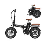 KOOLUX Bicicletta elettrica KOOLUX - E-bike pieghevole X10 - 36V 13Ah - 250W - 50-65 KM - Nera