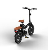 KOOLUX KOOLUX elektrische fiets - Opvouwbare E-bike X10 - 36V 13Ah - 250W - 50-65 KM  - Zwart