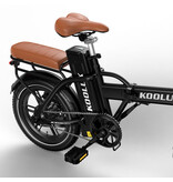KOOLUX KOOLUX elcykel - Sammenklappelig elcykel X10 - 36V 13Ah - 250W - 50-65 KM - Sort