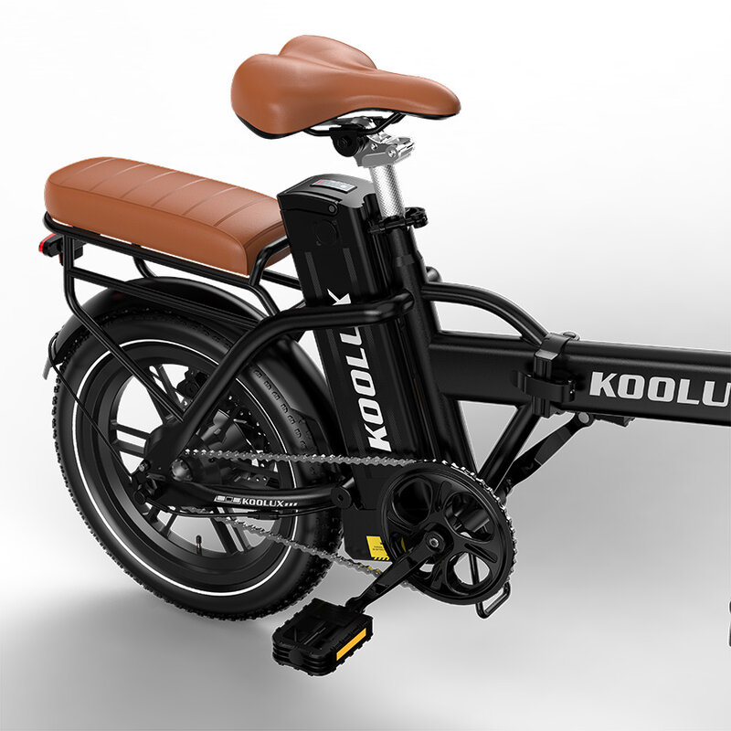 KOOLUX Vélo électrique KOOLUX - Vélo électrique pliable X10 - 36 V 13 Ah - 250 W - Autonomie de 50 à 65 km - Noir