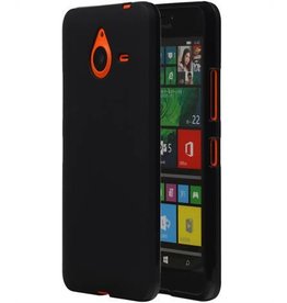 Caso de TPU para Microsoft Lumia 950 XL con el empaquetado Negro