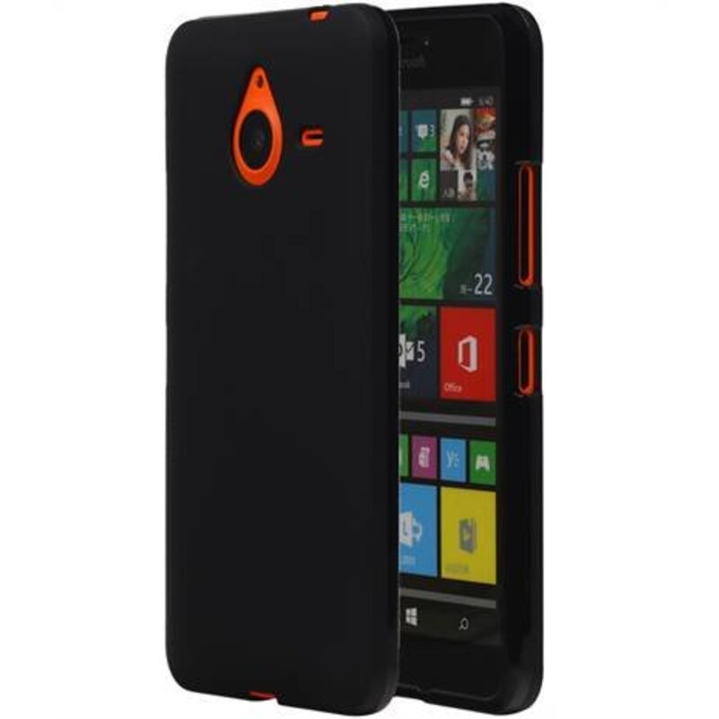 TPU per Microsoft Lumia 950 XL con imballaggio nero
