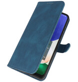 Wallet Cases Hoesje voor Samsung Galaxy A22 5G Blauw