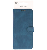 Wallet Cases Hoesje voor Samsung Galaxy A22 5G Blauw