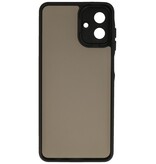 Custodia trasparente opaca con protezione per la fotocamera per Samsung Galaxy A37, colore nero