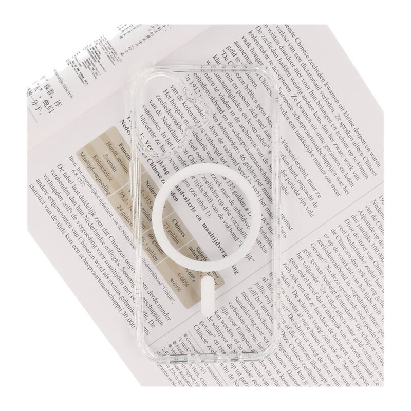 TK2 Magsafe TK2 - Custodia trasparente Magsafe resistente all'ingiallimento per Samsung Galaxy S24 - S25