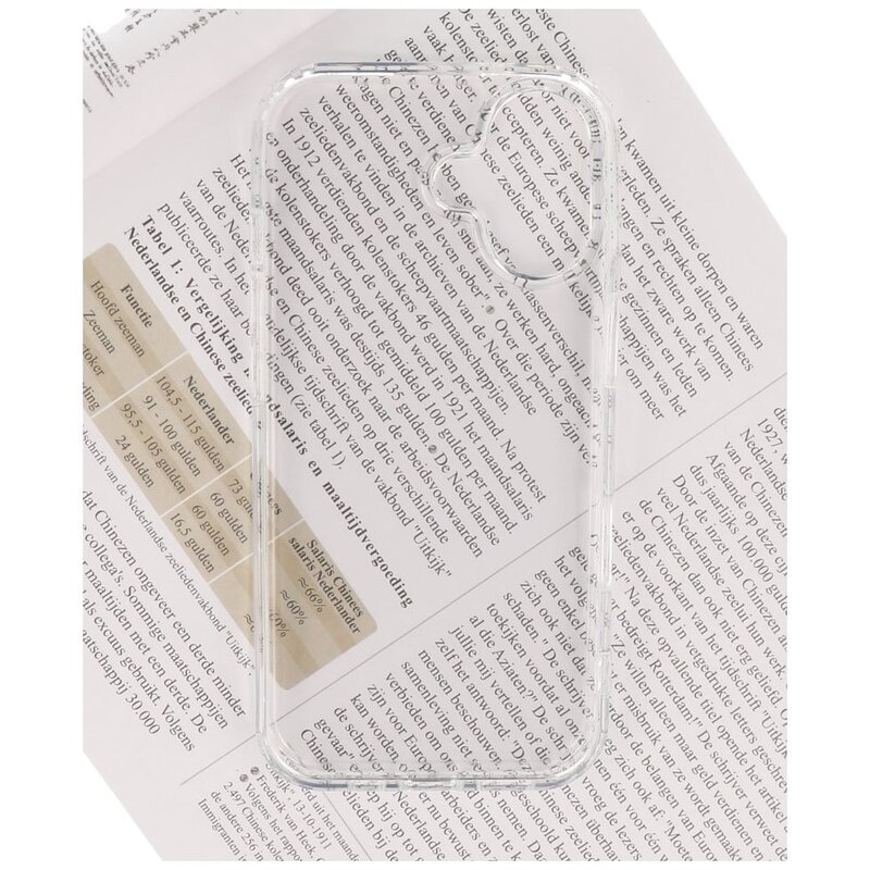 TK2 TK2 - Funda transparente resistente al amarilleamiento para iPhone 16 Pro