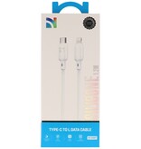 NCC Silicone Type C to L Cable 1.2 M 36W - White