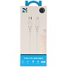 NCC Silicone Type  C to L Kabel 1.2 M 36W - Wit