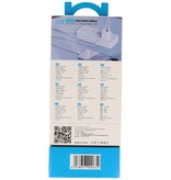 Cavo NCC in silicone da tipo C a L, 1,2 m, 36 W - Bianco