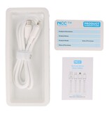 Cavo NCC in silicone da tipo C a L, 1,2 m, 36 W - Bianco